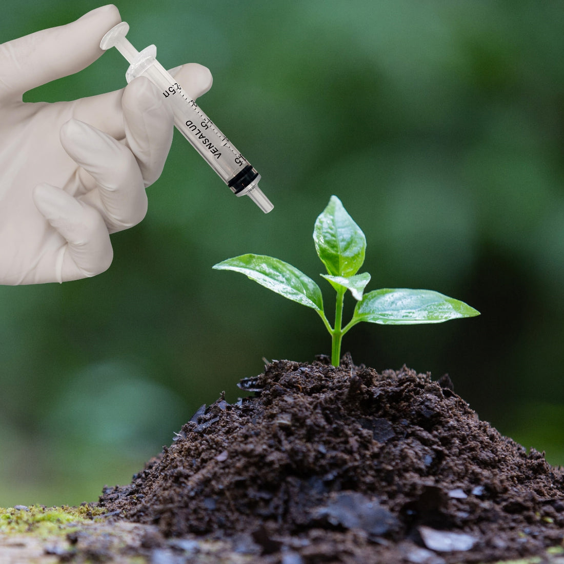 VENSALUDE | Seringa Descartável 2,5ml | Polipropileno | Luer Slip | Estéril | Sem látex | Pacote 100 | Para uso médico, laboratorial e veterinário