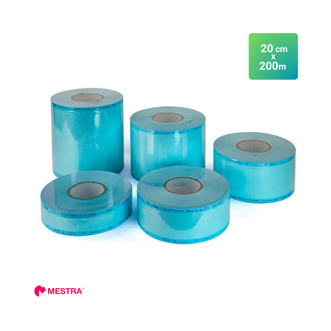 VENSALUDE | Rolos Esterilizadores MESTRA | Alta Resistência e Versatilidade | Compatível com Autoclaves | Bobinas para Seladoras Manuais